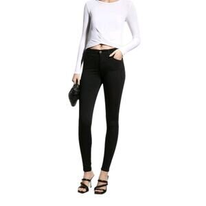 AG Adriano Goldschmied Farrah Skinny Jeans Super Black 30